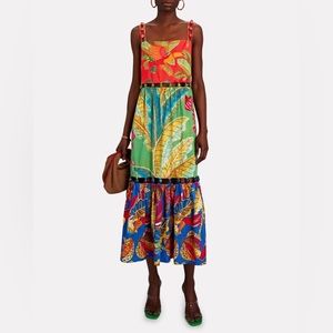 Farm Rio beaded maxi dress